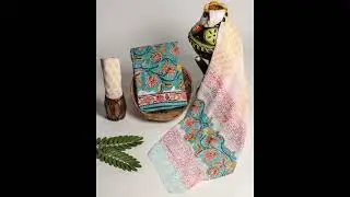Trim-video-Pure cotton hand block printed suits with cotton dupatta||Latest Design Of Fine Cotton-v1