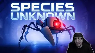 This is The Best Horror Space Survival Game! (Species Unknown Gameplay)