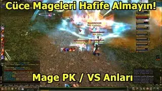 C&uuml;ce Mageleri Hafife Almayın! Mage PK / VS Anları | Knight Online
