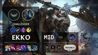 Ekko Mid vs Sylas - EUW Challenger Patch 12.5