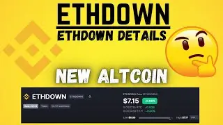 ETHDOWN crypto / Token details New altcoin Ethdown coin