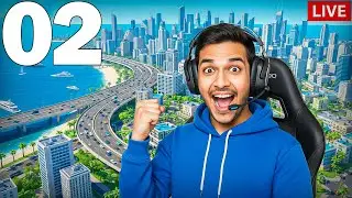 DOUBLING The Population! HUGE City Expansion LIVE - Cities: Skylines 2 Day 2 📈