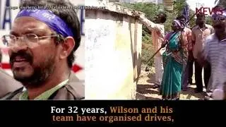 Bezwada Wilson has won the Magsaysay Award