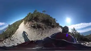 Varazze - Italy - Madonna della Guardia - 360 ° Video 5.7 K Vuze XR.  New release of Vuze VR Studio