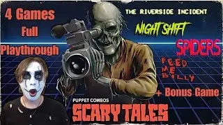 Halloween Extravaganza! | Puppet Combos Scary Tales Vol. 1 + Bonus Game! | Art Plays