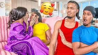 BEING OVERLY “CLINGY” IN FRONT OF OUR BESTFRIENDS😏