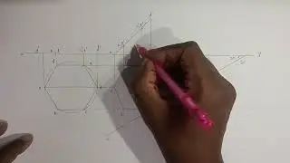 Projections of Planes by Auxiliary Inclined Plane Method: Hexagon