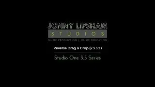 Studio One 3.5 Обратное перетаскивание (v.3.5.2)