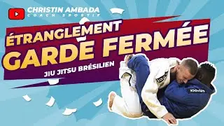 Étranglement PUISSANT en Garde Fermée en JJB!