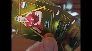 Apro il Multipack EURO 2024 TOPPS
