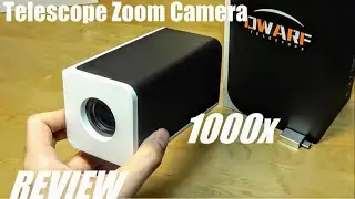 REVIEW: Dwarf Telescope for Smartphones! Amazing Optical Zoom 1000x Camera