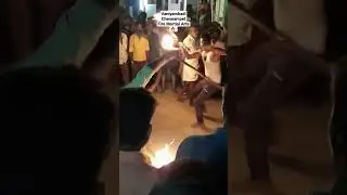 Vaniyambadi Chennampet Fire Martial Arts | Fire | Martial Arts | Festival