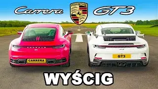 Porsche 911 GT3 v Carrera: WYŚCIG