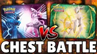 &iexcl;Dialga y Palkia contra Arceus! Batalla de Cofres Coleccionistas Pok&eacute;mon