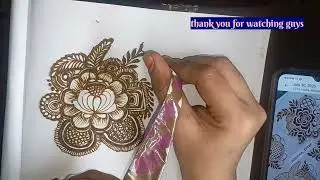  Easy special 🌺 floral patchwork step by step mehndi design #subscribe #youtube #mehndi #art #video 