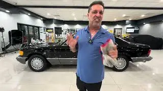 Showcasing our 1991 Mercedes Benz 560SEC