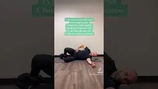 Hip bursitis? Try this! #hip #hippain #bursitis #lifehacks #helpfultips #hippainrelief #clamshell