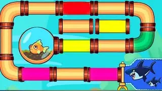 save the fish / pull the pin max level mobile game  pull the pin android game#shahbazgamerz