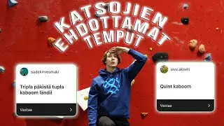 LUKA TEKEE KATSOJIEN EHDOTTAMIA TEMPPUJA