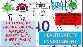 PART 2 K3 Kimia, K3 Laboratorium, dan MSDS Envirosains Training & Konsultan