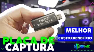 PLACA DE CAPTURA 4K HDMI USB 3.0: A MELHOR PARA STREAMING E GRAVAÇÃO? | Unboxing + Testes + Dicas