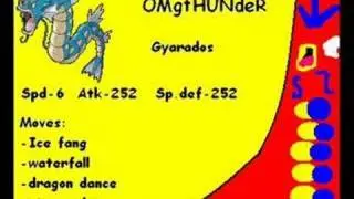 my new pokemon wifi team!