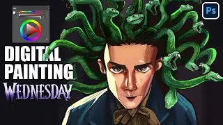 WEDNESDAY -- Sketch Linework and Coloring [PHOTOSHOP]
