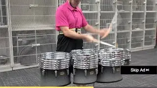EXTREME Tenor Drum Practice Rims