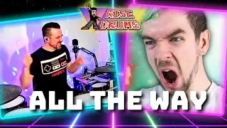 Going &ldquo;All The Way&rdquo; with @jacksepticeye | WiseDrums LIVE Highlight