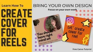 How to Make an Instagram REEL COVER in Canva 2021 TUTORIAL