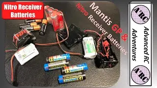 Nitro Receiver Battery - Custom Heat Shrink and UK Battery Pack - Kyosho Mantis GP