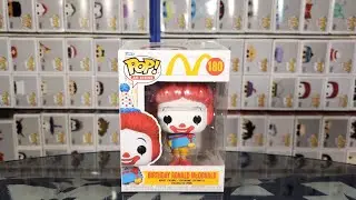 Unboxing: Birthday Ronald McDonald Ad Icon Funko Pop Vinyl Figure