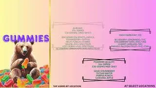 OSO MENU DISPLAY 3 3-18-2025