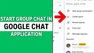 How to Start a Group Chat in Google Chat App (QUICK & EASY)