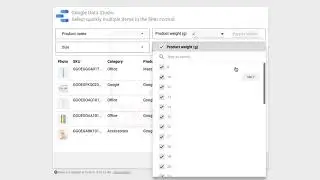 Google Data Studio filter control &ndash; Numeric dimension with additional search filter control