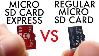 Micro SD Vs Micro SD Express! (What's The Difference?) (Comparison)