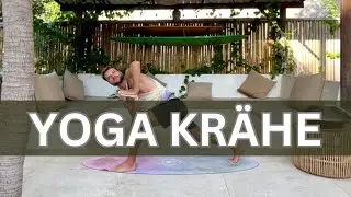 Yogakr&auml;he - die Kr&auml;he &uuml;ben mit Yoga Guru Matthias