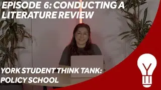 Conducting effective literature reviews - YSTT Policy School Ep. 6