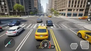 Taxi Car Simulator Evo 🚕 | Crazy Speed & Near Crash Gameplay 😱