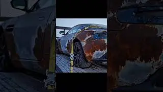 Asmr Car Restoration! Full Restoration of a Aston Martin V12 Vantage from Disrepair  New #shorts