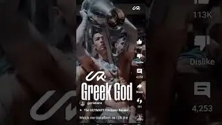 Cristiano transforms in filters! #fifa