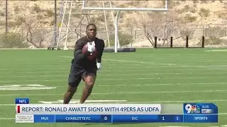 Former UTEP running back Ronald Awatt signs with 49ers