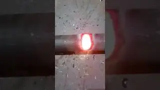 round tube pipe large holes close | stick welding tips and tricks #welding #shorts #welder #trending