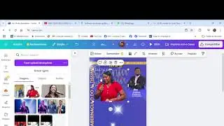 COMO FAZER CARTAZ DE IGREJA NO PC NO CANVA