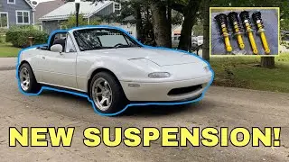 Is Upgrading Your Suspension Really Worth it? NA Miata Koni Suspension [Miata Build Ep. 15]
