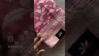 Handloom Banarasi Cotton Sarees | Shop on www.fabk.in | Whatsapp 7338872202 #fabksarees #cottonsaree