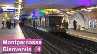 Montparnasse - Bienvenüe | Ligne 4 : Métro de Paris ( RATP MP89 )