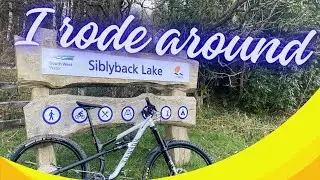Cycling around Siblyback Lake Cornwall