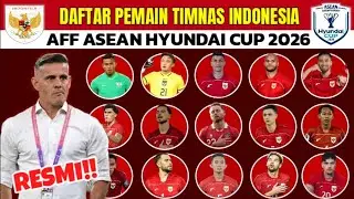 RESMI‼️DAFTAR PEMAIN TIMNAS AFF ASEAN HYUNDAI CUP 2026 🔥 BERITA TIMNAS HARI INI || PERSIB HARI INI