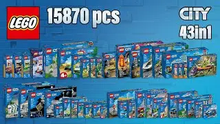 ALL LEGO&reg; City 2022 (43in1)[15870 pcs] Step-by-Step Building Instructions | Top Brick Builder